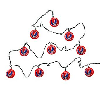 10-Light Grateful Dead Disc String Lights