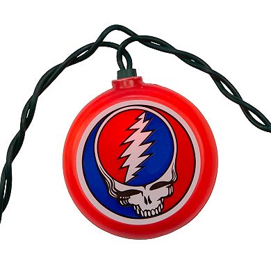 10-Light Grateful Dead Disc String Lights