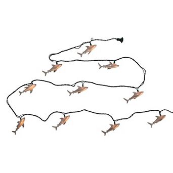 10-Light Shark String Lights