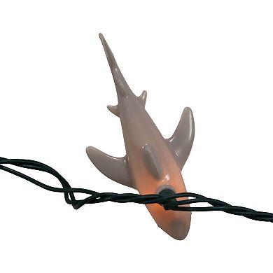 10-Light Shark String Lights