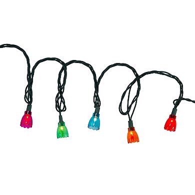 10-Light Multicolor Tulip String Lights