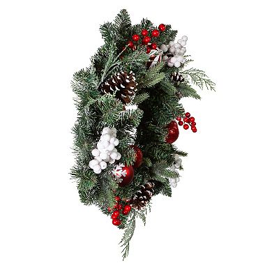 Pinecone Cheery Artificial Wreath