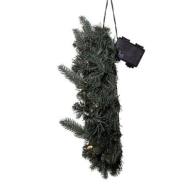 Cluster LED Blue Spruce Artificial Wreath