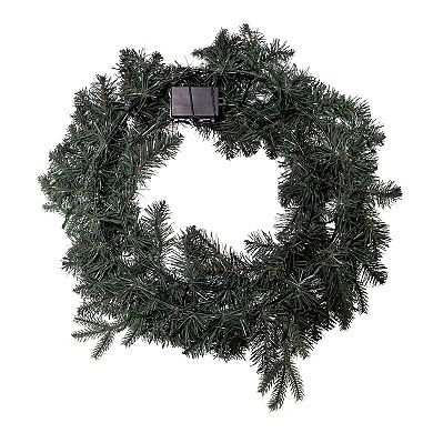 Blue Spruce LED Artificial Wreath