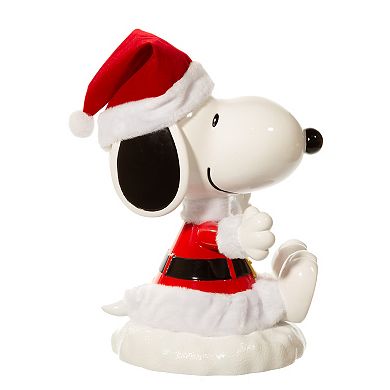 Santa Snoopy Christmas Tree Topper