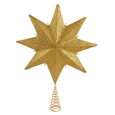 Shimmer 8-Point Star Christmas Tree Topper