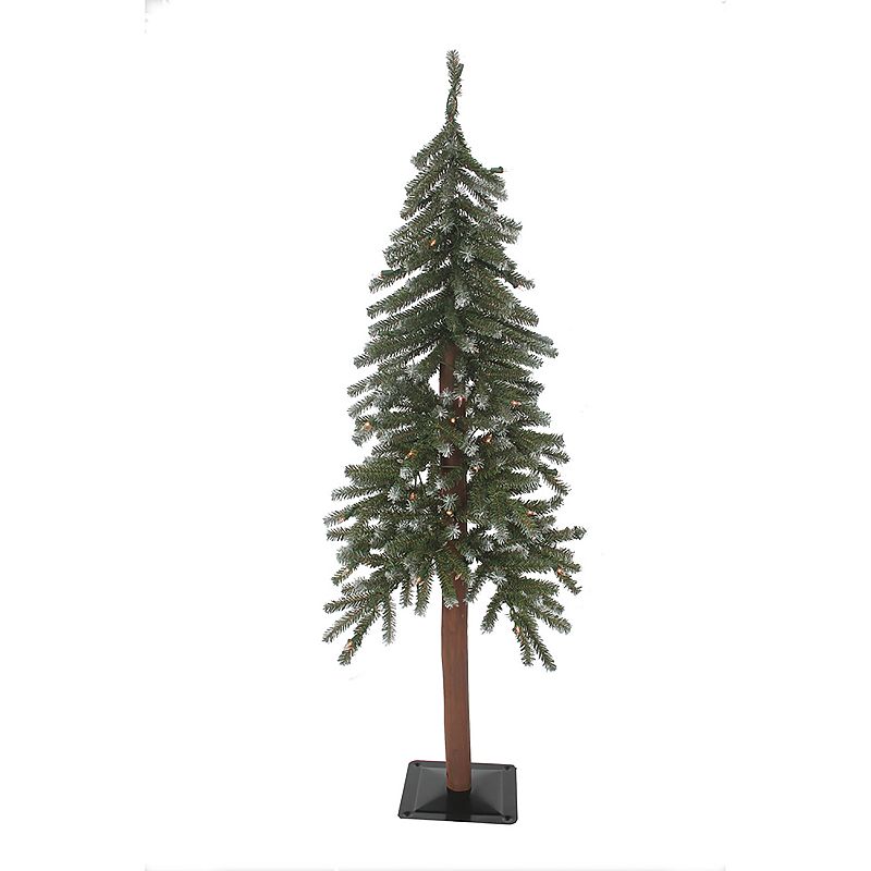 64022180 4-ft. Pre-Lit Alpine Artificial Christmas Tree, Gr sku 64022180