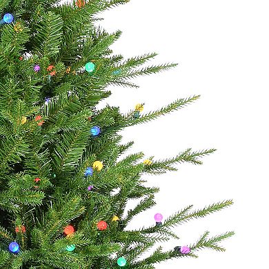 LED 4-ft. Multicolor Timberland Artficial Christmas Tree