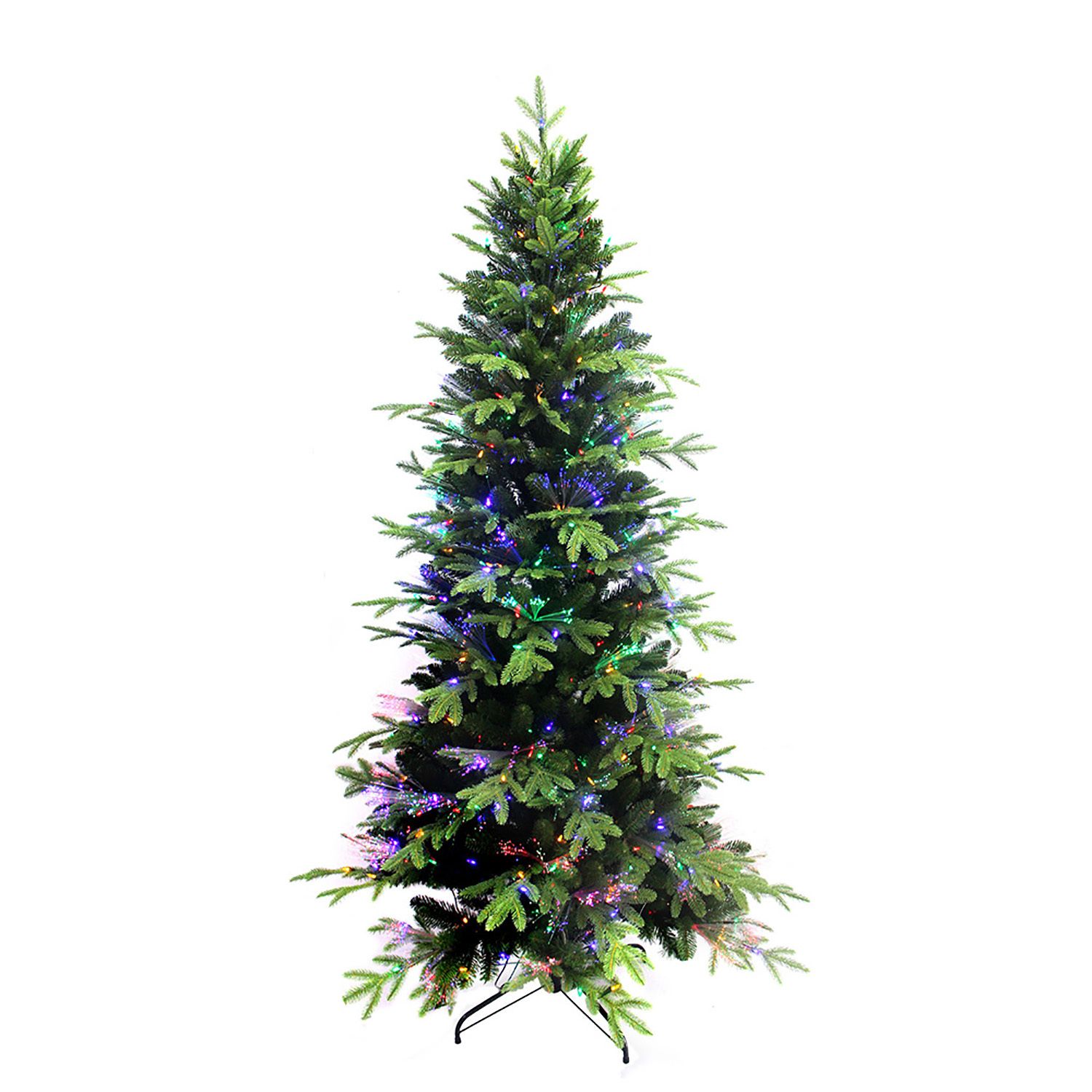 Northlight 3' Pre-lit White Iridescent Pine Artificial Christmas Tree -  Multi Lights 