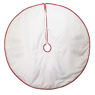 Tree Embroidered Christmas Tree Skirt