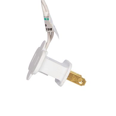 10-Light Delft Inspired Blue Angel Christmas Tree Topper