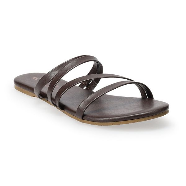 Lauren conrad best sale slide sandals