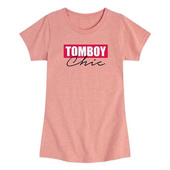 Girls 7-16 Tomboy Chic Graphic Tee