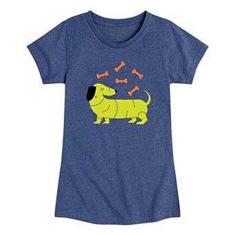 Girls 7-16 Frankenstein Dog Graphic Tee
