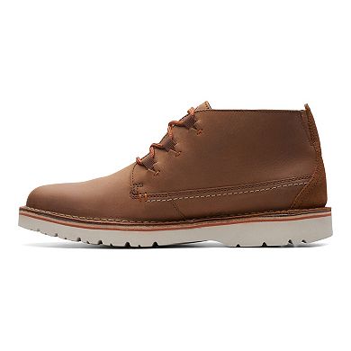 Clarks® Eastford Men's Leather Ankle Boots