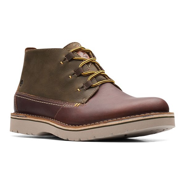 Clarks® Eastford Men's Leather Ankle Boots