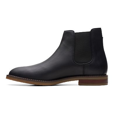 Clarks® Jaxen Men's Leather Chelsea Boots