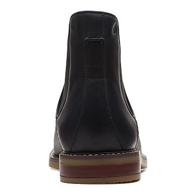 Clarks® Jaxen Men's Leather Chelsea Boots