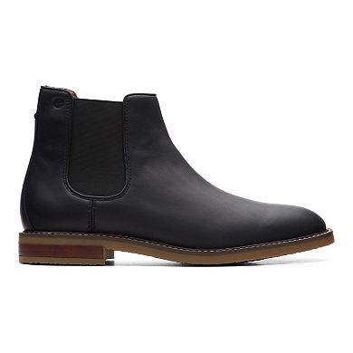Clarks® Jaxen Men's Leather Chelsea Boots