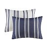 Clean Spaces Miles Striped Reversible Comforter Set with Shams