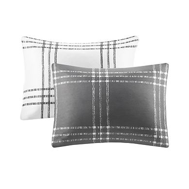 Intelligent Design Nathan Plaid Reversible Down Alternative Comforter Set with Shams