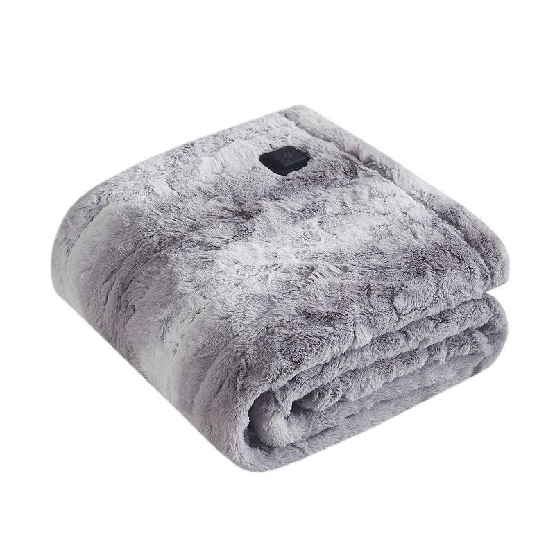 34207366 Beautyrest Marselle Faux Fur Heated Wrap with Buil sku 34207366