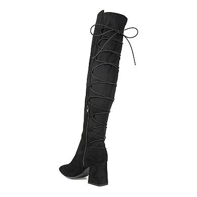 Journee Collection Valorie Tru Comfort Foam™ Women's Thigh High Boots