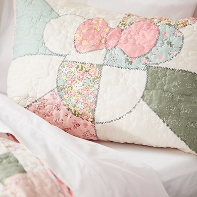 Disney's Minnie Mouse Patchwork Quilt Set with Shams by The Big One®