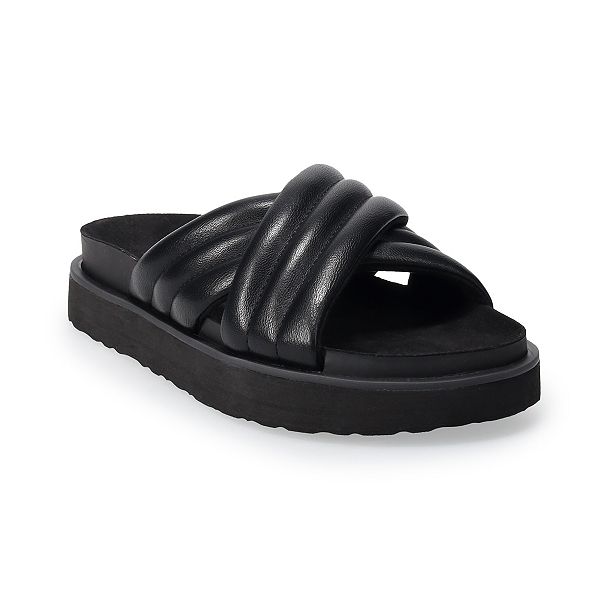 Kohls womens slide on sale sandals