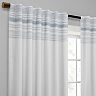 Sonoma Goods For Life® Ultimate Performance 2-Pack Blue Border 100% Blackout Curtain