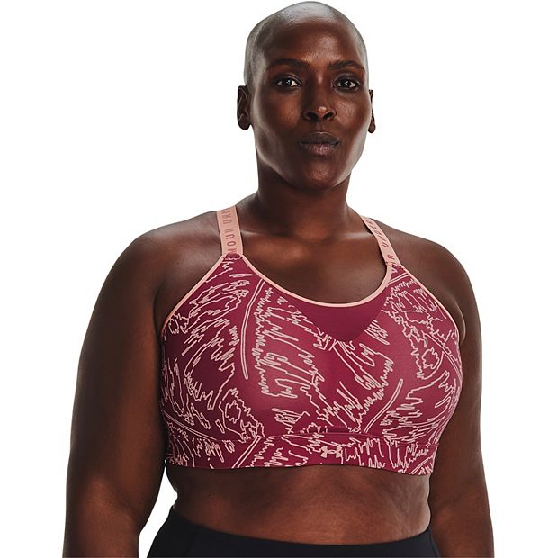 Plus Size Under Armour Infinity Printed High-impact Sports Bra