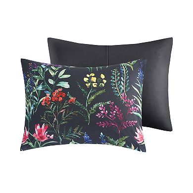Madison Park Zaire 5-piece Floral Printed Antimicrobial Comforter Set with Shams