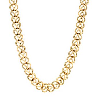 1928 Gold-Tone Chain Necklace