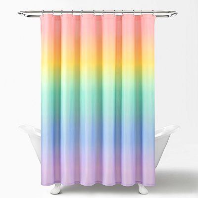 Shower Curtain/LGBTQIA/LGBTQ outlet Shower Curtain/Rainbow/Umbrella/Rainbow Umbrella/Hearts/Rainbow Hearts/Bathroom/Bath Decor