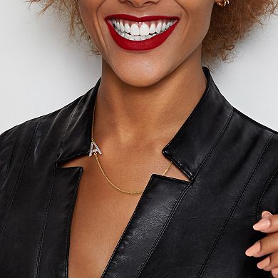 Stella Grace 14k Gold Diamond Accent Initial Pendant Necklace