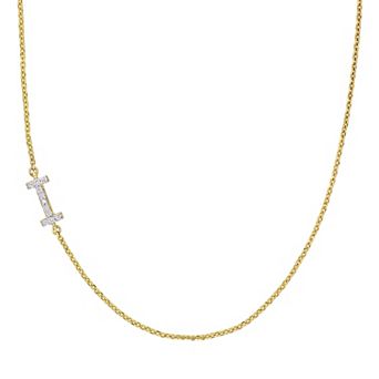 Stella Grace 14k Gold Diamond Accent Initial Necklace