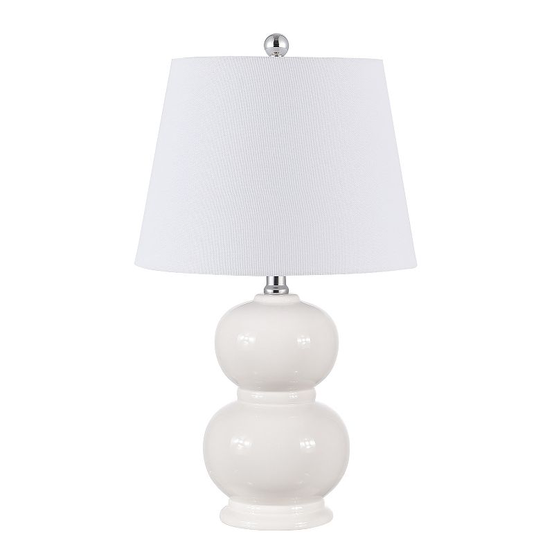 Safavieh Everlee Table Lamp, Ivory