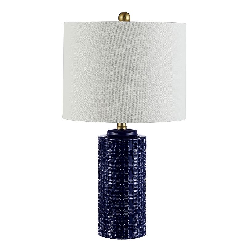 SAFAVIEH Artef 24  Table Lamp (Set of 2) | Navy Blue | (broken)