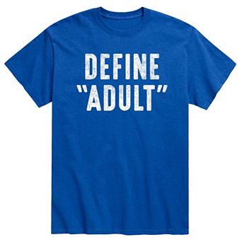 Men's Define Adult Tee