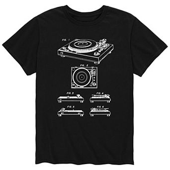Men's Turntable Diagram Tee