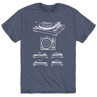 Men's Turntable Diagram Tee