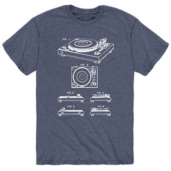 Men's Turntable Diagram Tee