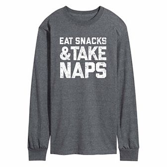 Men's Eat Snacks Naps Tee