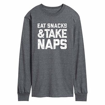 Men's Eat Snacks Naps Tee