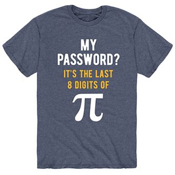 Men's Password Last Of Pi Tee
