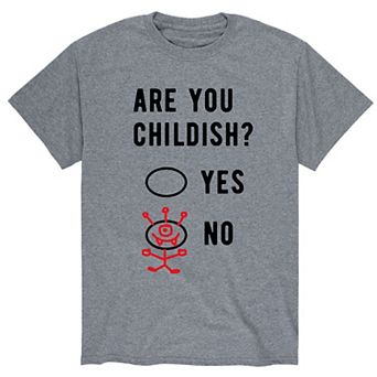 Men's Are You Childish Tee