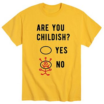 Men's Are You Childish Tee