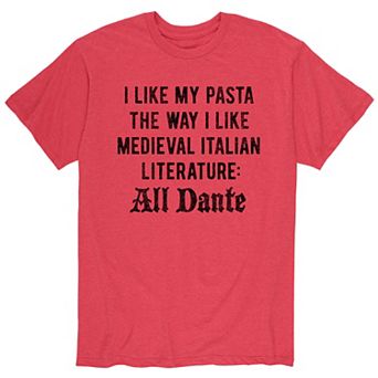 Men's Pasta All Dante Tee