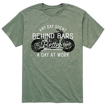 Men's Any Day Behind Bars Tee