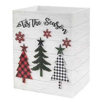 Avanti Tis The Season Wastebasket